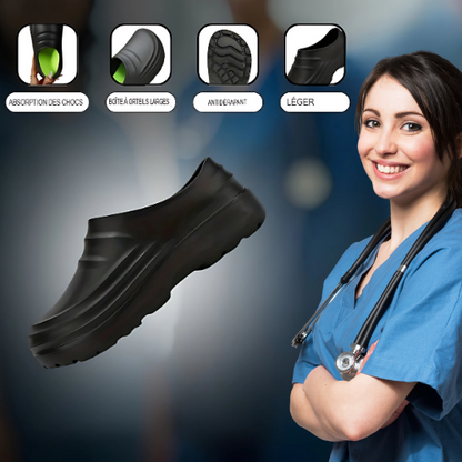 Vybe™ – Le Sabot Tendance au Confort Absolu et à l’Adhérence Optimale